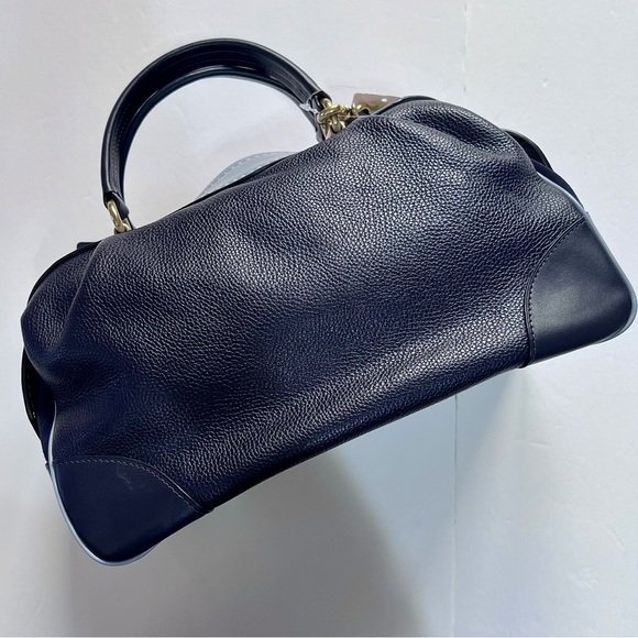 NWT Coach Lane Hues of Blues Colorblock Satchel MSRP$395 SOLD OUT ONLINE - Picture 10 of 16